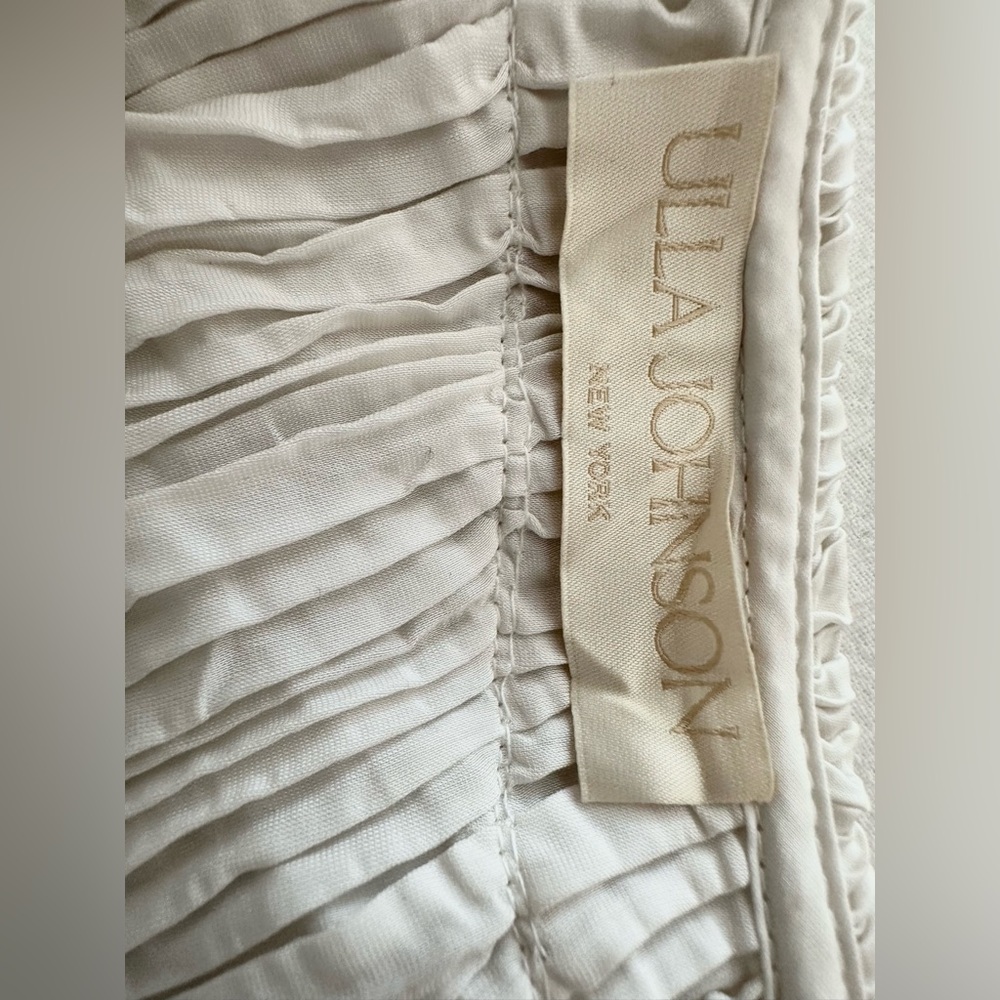 Ulla Johnson One-Shoulder Top w/ Ruffle - Picture 8 of 12